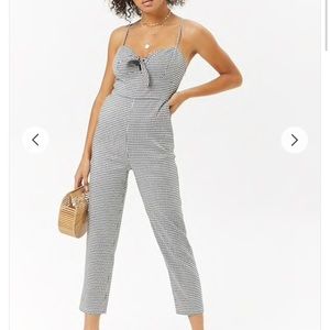 Gingham Jumpsuit